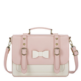 Mini Bow Boutique Messenger - Pink