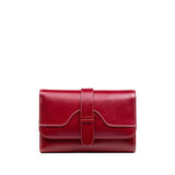 Leather Flap Minimal Wallet