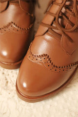 Lace-Up Retro Boots