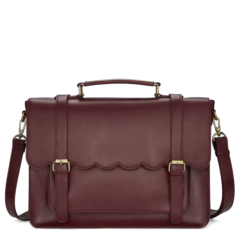Rickrack Flap Messenger Bag